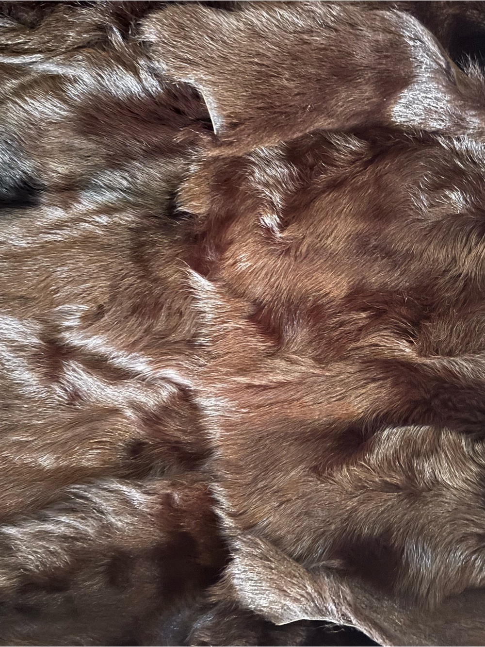 Vintage YSL Yves Saint Laurent Rive Gauche Suede Fur Jacket Tom Ford Era Sz 42 - Picture 14 of 16